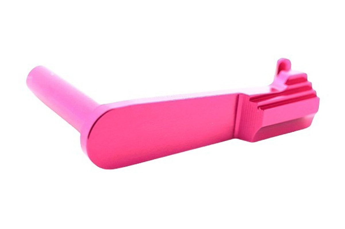 Dr. Black Aluminum Type B Slide Stop For Tokyo Marui Hi Capa GBB Airsoft Pistol (Magenta)