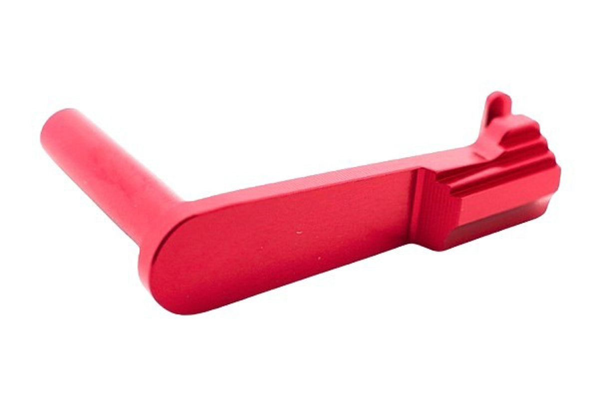 Dr. Black Aluminum Type B Slide Stop For Tokyo Marui Hi Capa GBB Airsoft Pistol (Red)