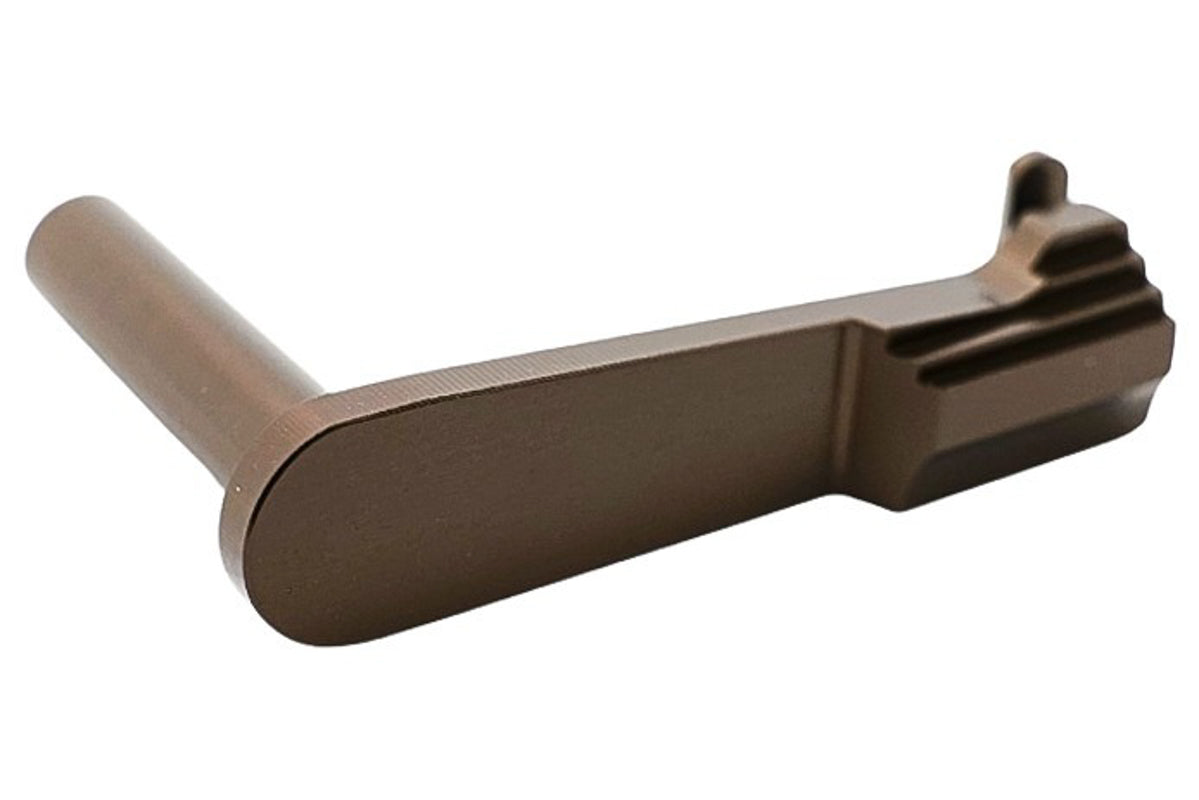 Dr. Black Aluminum Type B Slide Stop For Tokyo Marui Hi Capa GBB Airsoft Pistol (Tan)