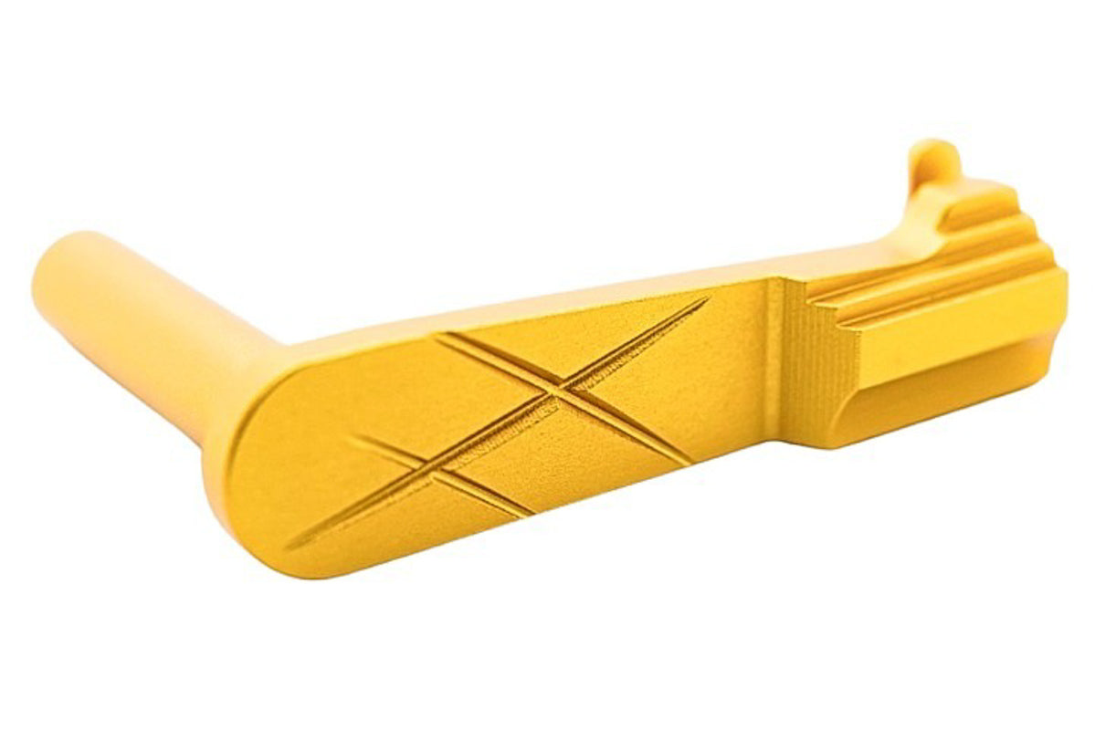 Dr. Black Aluminum Type C Slide Stop For Tokyo Marui Hi Capa GBB Airsoft Pistol (Gold)