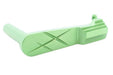 Dr. Black Aluminum Type C Slide Stop For Tokyo Marui Hi Capa GBB Airsoft Pistol (Green)