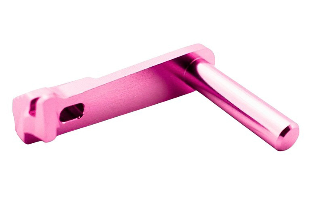 Dr. Black Aluminum Type C Slide Stop For Tokyo Marui Hi Capa GBB Airsoft Pistol (Magenta)
