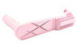 Dr. Black Aluminum Slide Stop For Tokyo Marui Hi Capa GBB Airsoft (Type C/ Pink)