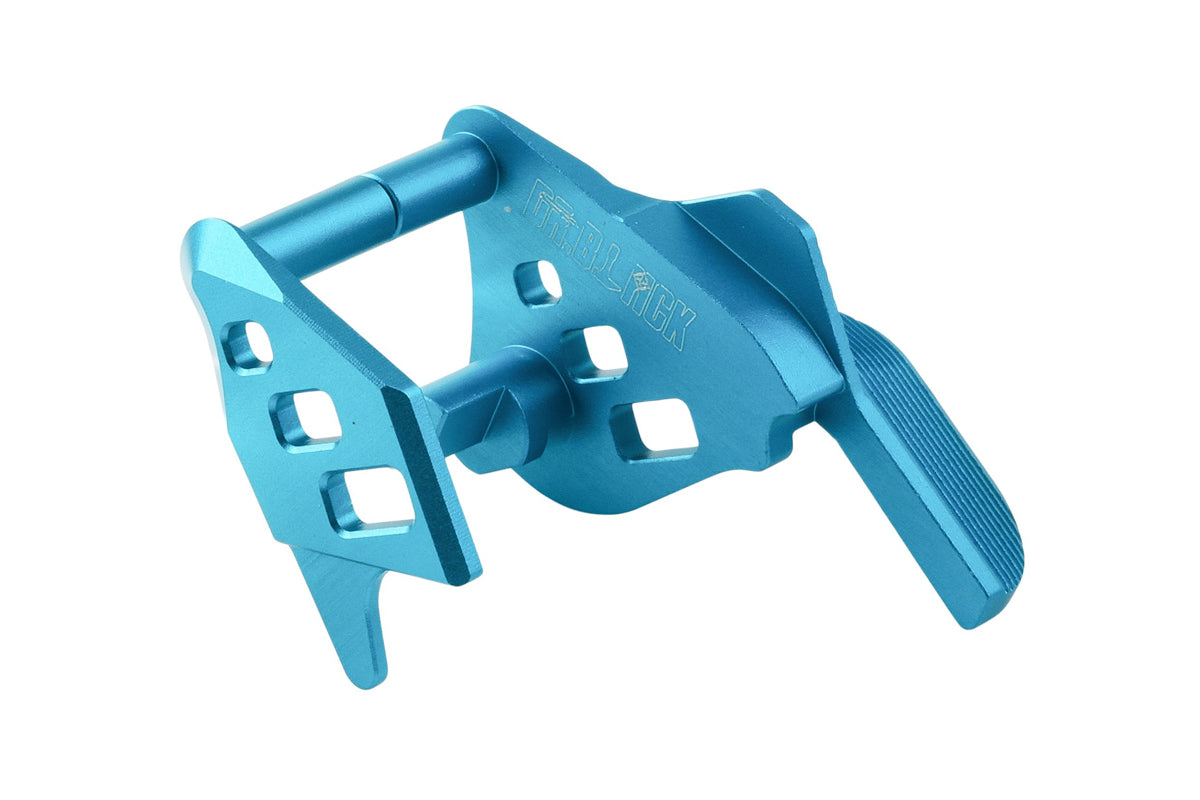 Dr. Black Aluminum Type A Thumb Safety For Tokyo Marui Hi Capa GBB Airsoft (Aqua)