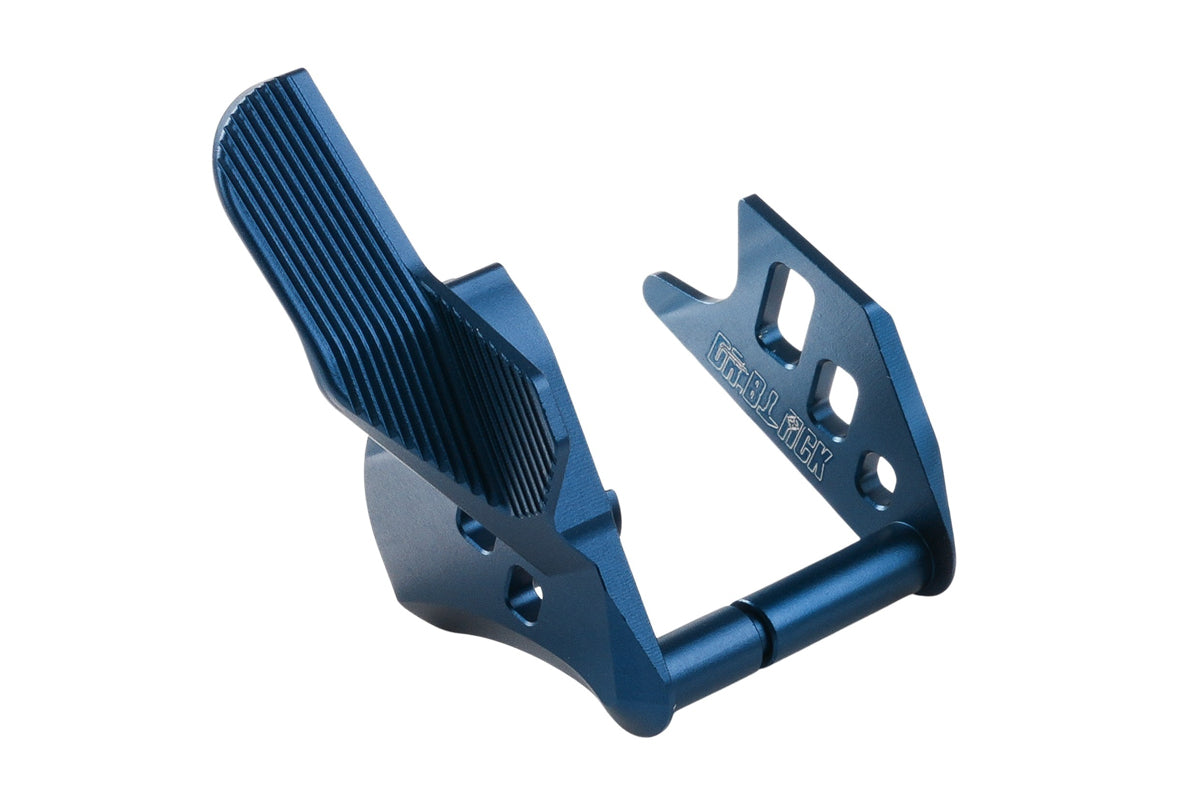 Dr. Black Aluminum Type A Thumb Safety For Tokyo Marui Hi Capa GBB Airsoft (Blue)
