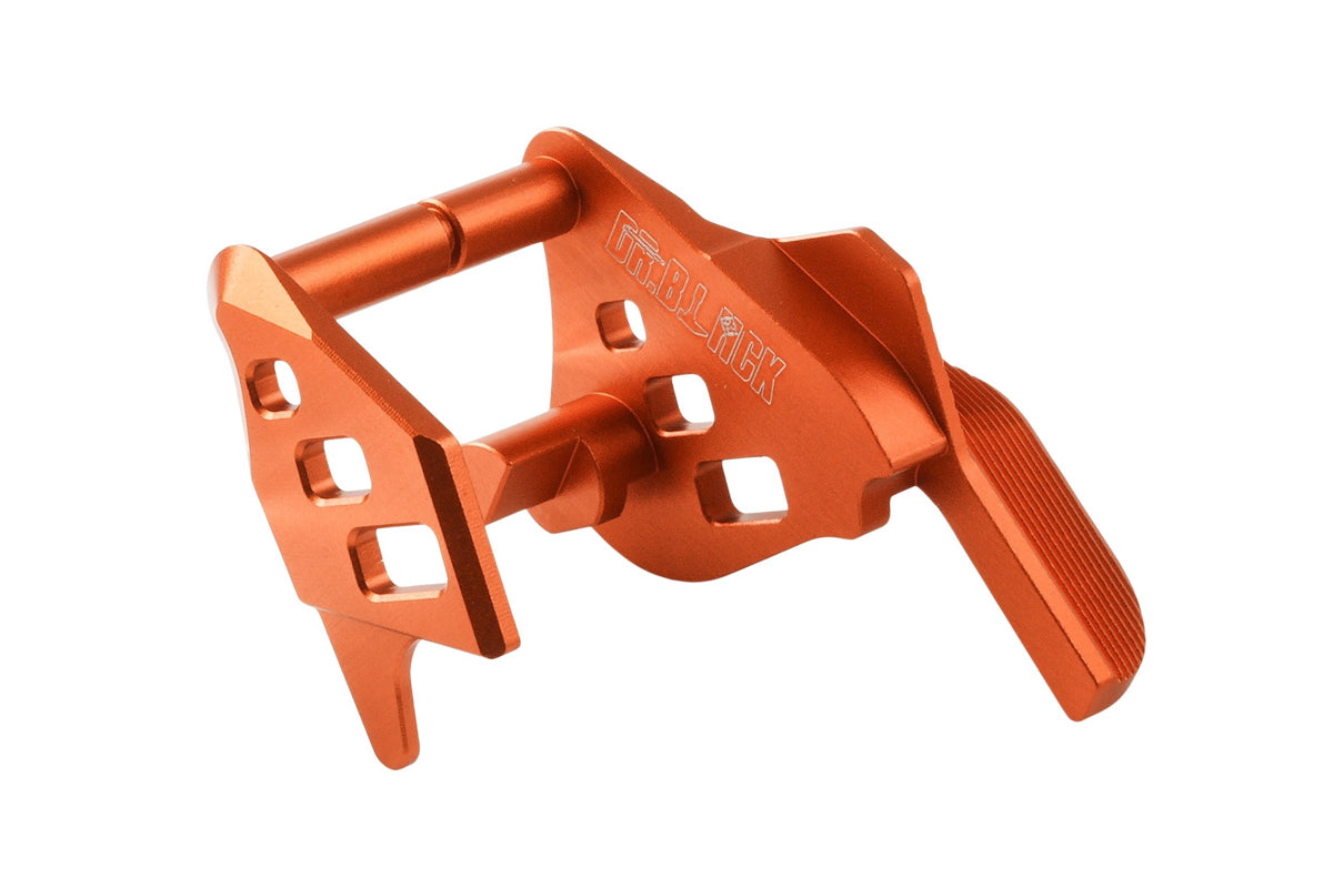 Dr. Black Aluminum Type A Thumb Safety For Tokyo Marui Hi Capa GBB Airsoft (Orange)