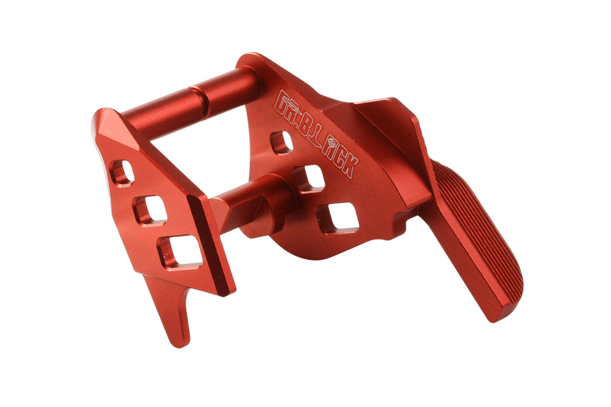 Dr. Black Aluminum Type A Thumb Safety For Tokyo Marui Hi Capa GBB Airsoft (Red)