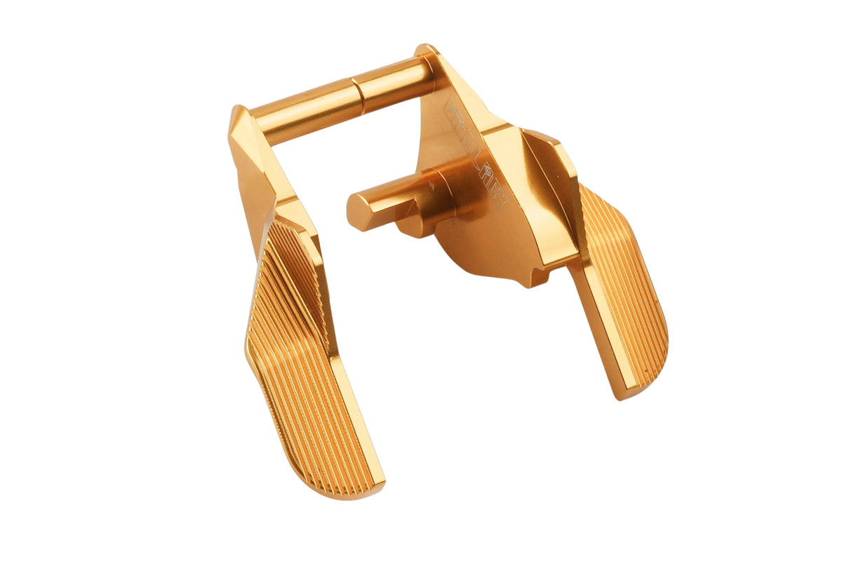 Dr. Black Aluminum Type B Thumb Safety For Tokyo Marui Hi Capa GBB Airsoft (Gold)