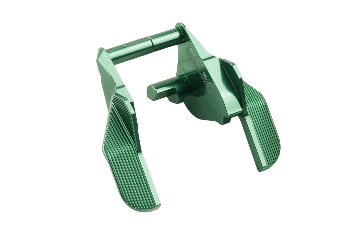 Dr. Black Aluminum Type B Thumb Safety For Tokyo Marui Hi Capa GBB Airsoft (Green)