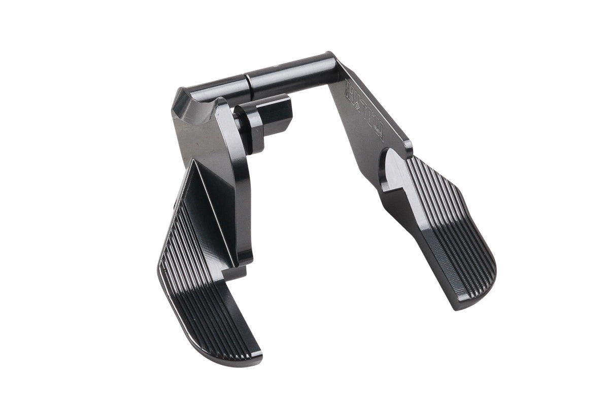Dr. Black Aluminum Type B Thumb Safety For Tokyo Marui Hi Capa GBB Airsoft (Gray)