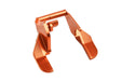 Dr. Black Aluminum Type B Thumb Safety For Tokyo Marui Hi Capa GBB Airsoft (Orange)