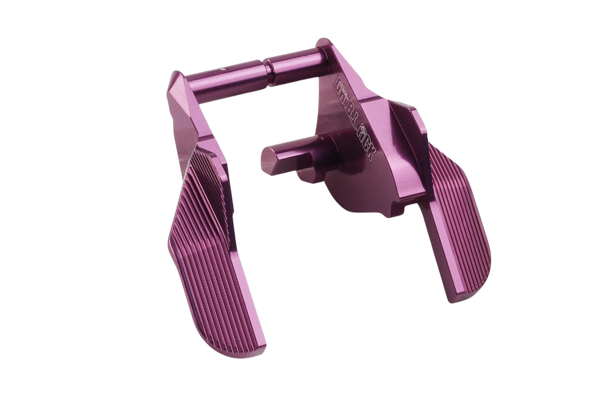 Dr. Black Aluminum Type B Thumb Safety For Tokyo Marui Hi Capa GBB Airsoft (Purple)