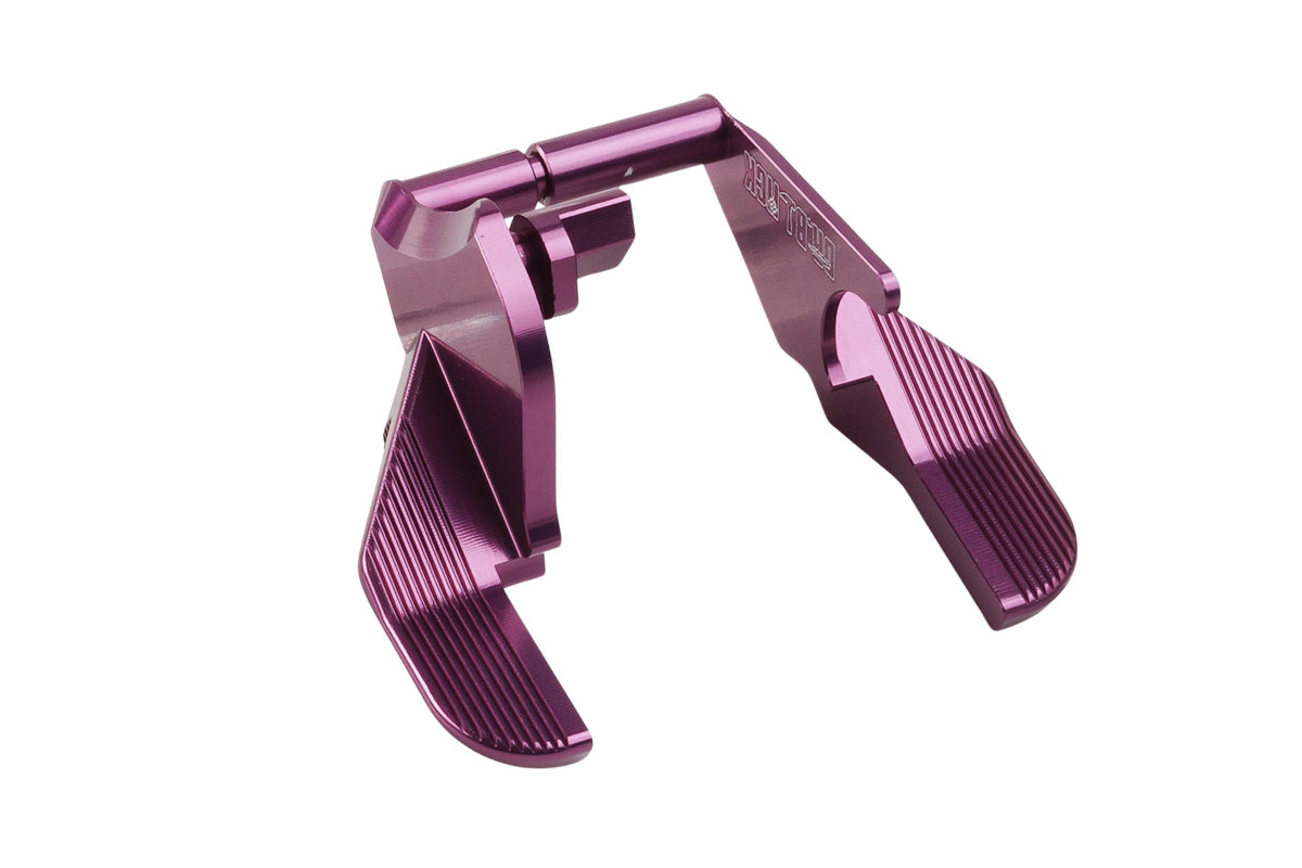 Dr. Black Aluminum Type B Thumb Safety For Tokyo Marui Hi Capa GBB Airsoft (Purple)