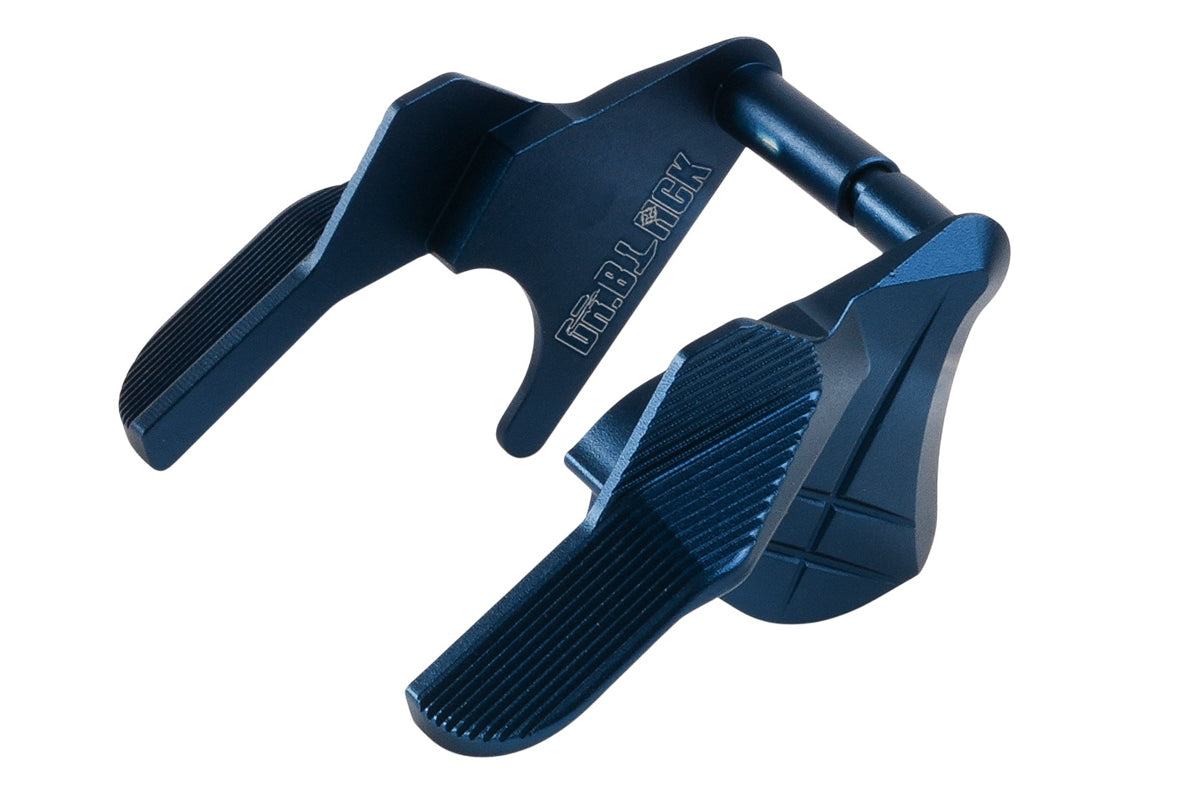 Dr. Black Aluminum Type C Thumb Safety For Tokyo Marui Hi Capa GBB Airsoft (Blue)