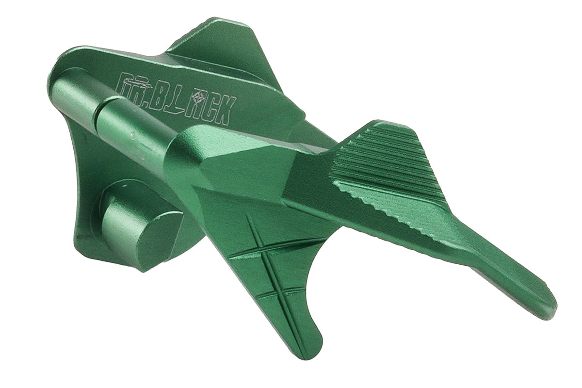Dr. Black Aluminum Type C Thumb Safety For Tokyo Marui Hi Capa GBB Airsoft (Green)