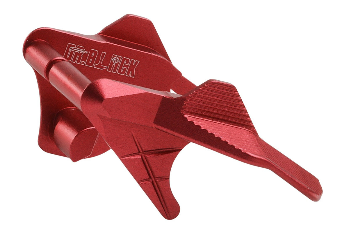 Dr. Black Aluminum Type C Thumb Safety For Tokyo Marui Hi Capa GBB Airsoft (Magenta)