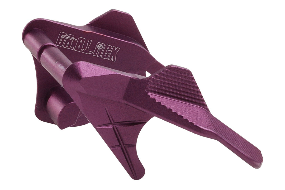 Dr. Black Aluminum Type C Thumb Safety For Tokyo Marui Hi Capa GBB Airsoft (Purple)