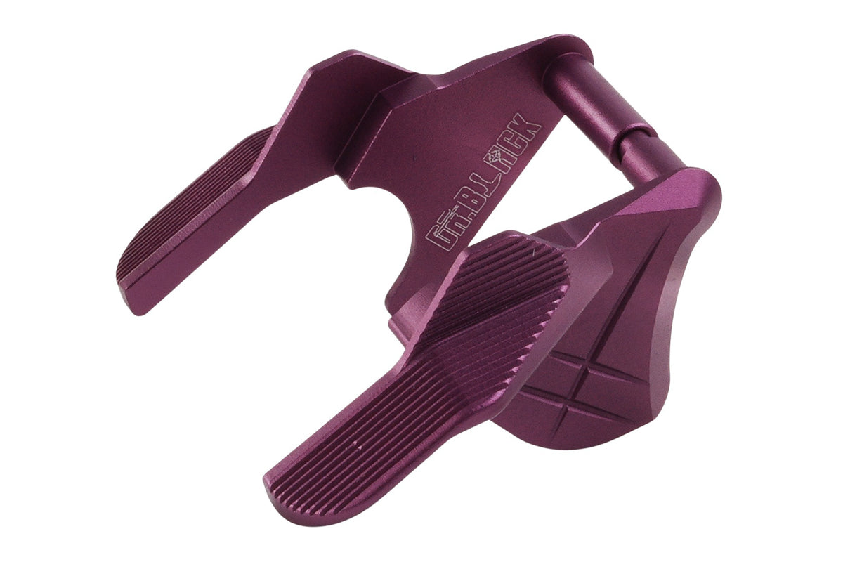 Dr. Black Aluminum Type C Thumb Safety For Tokyo Marui Hi Capa GBB Airsoft (Purple)