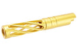 Dr.Black 6063 Aluminum Outer Barrel For Hi-Capa 4.3 GBB Airsoft (Type-Dinging/ Gold)