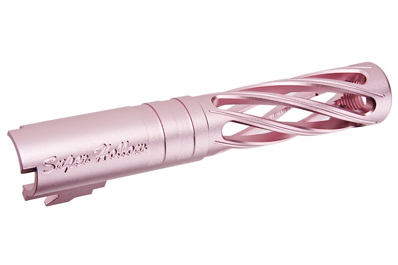 Dr.Black 6063 Aluminum Outer Barrel For Hi-Capa 4.3 GBB Airsoft (Type-Dinging/ Pink)