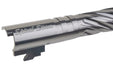 Dr. Black 6063 Aluminum Outer Barrel For Hi-Capa 4.3 GBB Airsoft (Type -Spiral Storm/ Grey)