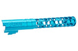 Dr. Black 6063 Aluminum Favos Outer Barrel For Hi-Capa 5.1 GBB Airsoft (Aqua)