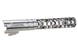 Dr. Black 6063 Aluminum Favos Outer Barrel For Hi-Capa 5.1 GBB Airsoft (Grey)