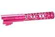 Dr. Black 6063 Aluminum Favos Outer Barrel For Hi-Capa 5.1 GBB Airsoft (Magenta)