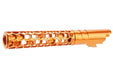 Dr. Black 6063 Aluminum Favos Outer Barrel For Hi-Capa 5.1 GBB Airsoft (Orange)