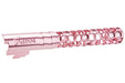 Dr. Black 6063 Aluminum Favos Outer Barrel For Hi-Capa 5.1 GBB Airsoft (Pink)