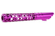 Dr. Black 6063 Aluminum Favos Outer Barrel For Hi-Capa 5.1 GBB Airsoft (Purple)