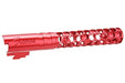 Dr. Black 6063 Aluminum Favos Outer Barrel For Hi-Capa 5.1 GBB Airsoft (Red)