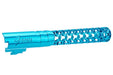 Dr. Black 6063 Aluminum Geom Outer Barrel For Hi-Capa 5.1 GBB Airsoft (Aqua)