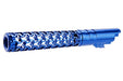 Dr. Black 6063 Aluminum Geom Outer Barrel For Hi-Capa 5.1 GBB Airsoft (Blue)