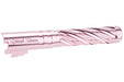 Dr. Black 6063 Aluminum Spiral Storm Outer Barrel For Hi-Capa 5.1 GBB Airsoft (Pink)