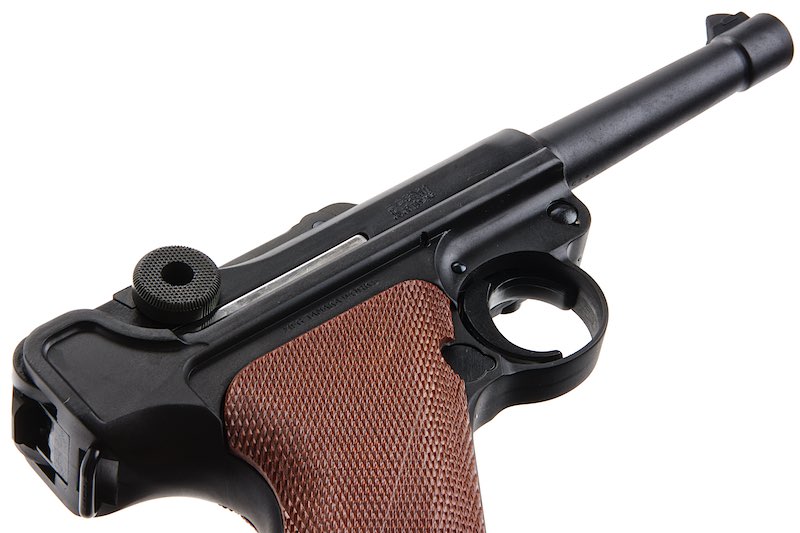 Tanaka Luger P08 4inch Heavy Weight Erfurt Version Gas Blow Back GBB Pistol