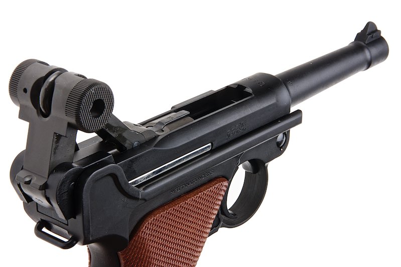 Tanaka Luger P08 4inch Heavy Weight Erfurt Version Gas Blow Back GBB Pistol