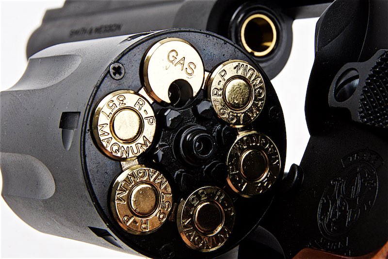 Tanaka S&W M19 4 inch Heavyweight Version 3 Gas Revolver