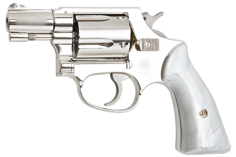 Tanaka S&W M36 2 inch Square Butt Travis Model Gas Revolver (Nickel Finish)