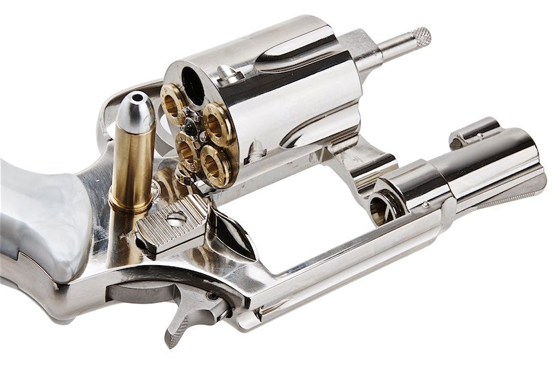 Tanaka S&W M36 2 inch Square Butt Travis Model Gun (Nickel Finish)