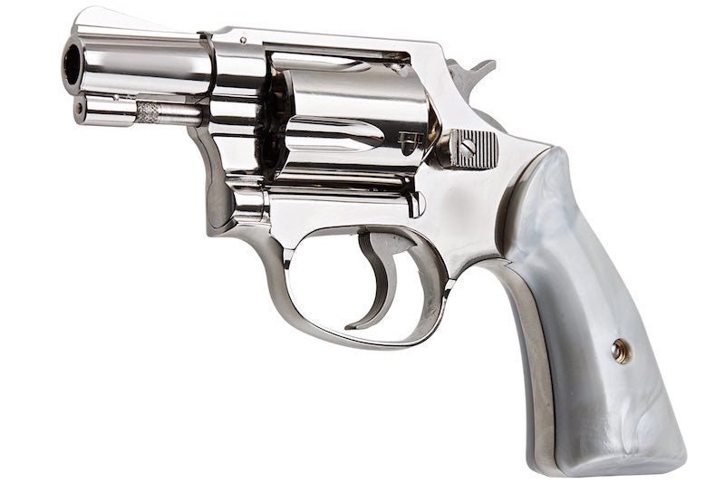 Tanaka S&W M36 2 inch Square Butt Travis Model Gun (Nickel Finish