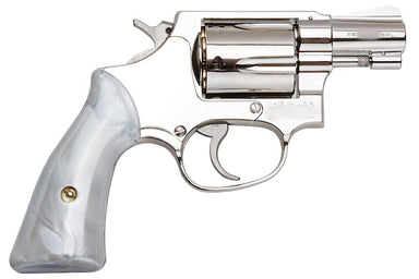 Tanaka S&W M36 2 inch Square Butt Travis Model Gun (Nickel Finish)