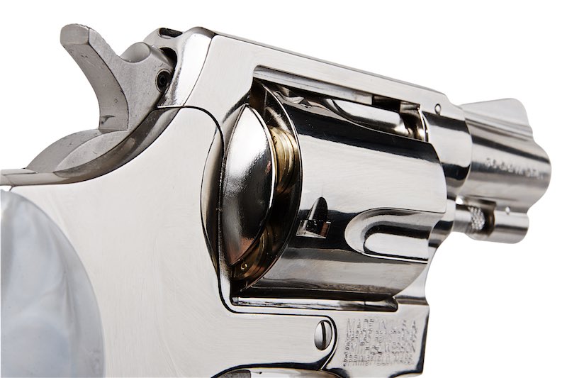 Tanaka S&W M36 2 inch Square Butt Travis Model Gun (Nickel Finish