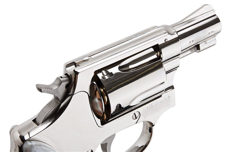 Tanaka S&W M36 2 inch Square Butt Travis Model Gun (Nickel Finish)