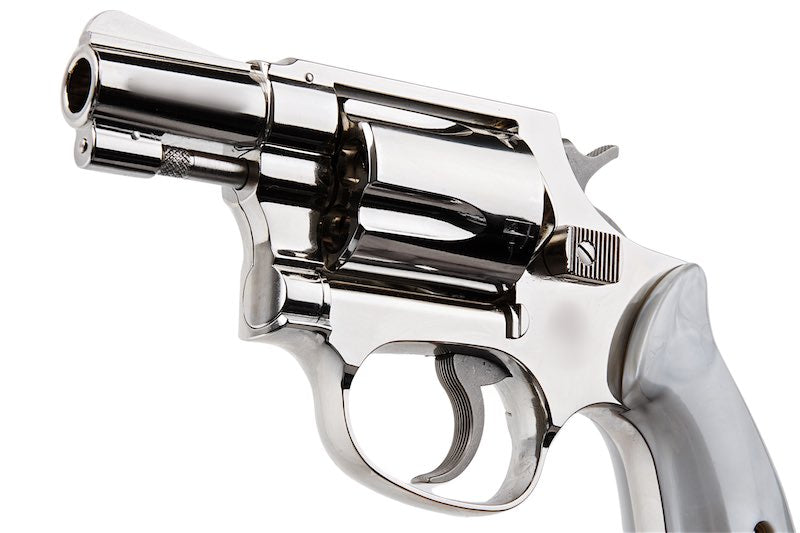 Tanaka S&W M36 2 inch Square Butt Travis Model Gun (Nickel Finish)