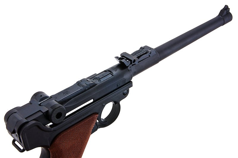 Tanaka Luger P08 GBB Airsoft Pistol (6 inch, Heavy Weight
