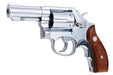 Tanaka S&W M65 3 inch .357 Magnum Stainless Finish Version 3 Model Gun (w/ Grip Adatper Silver)