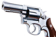 Tanaka S&W M65 3 inch .357 Magnum Stainless Finish Version 3 Model Gun (w/ Grip Adatper Silver)
