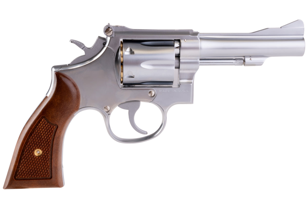 Tanaka S&W M67 'Combat Masterpiece' .38spl 4 inch Model Gun (Stainless Finish/ Ver.3)