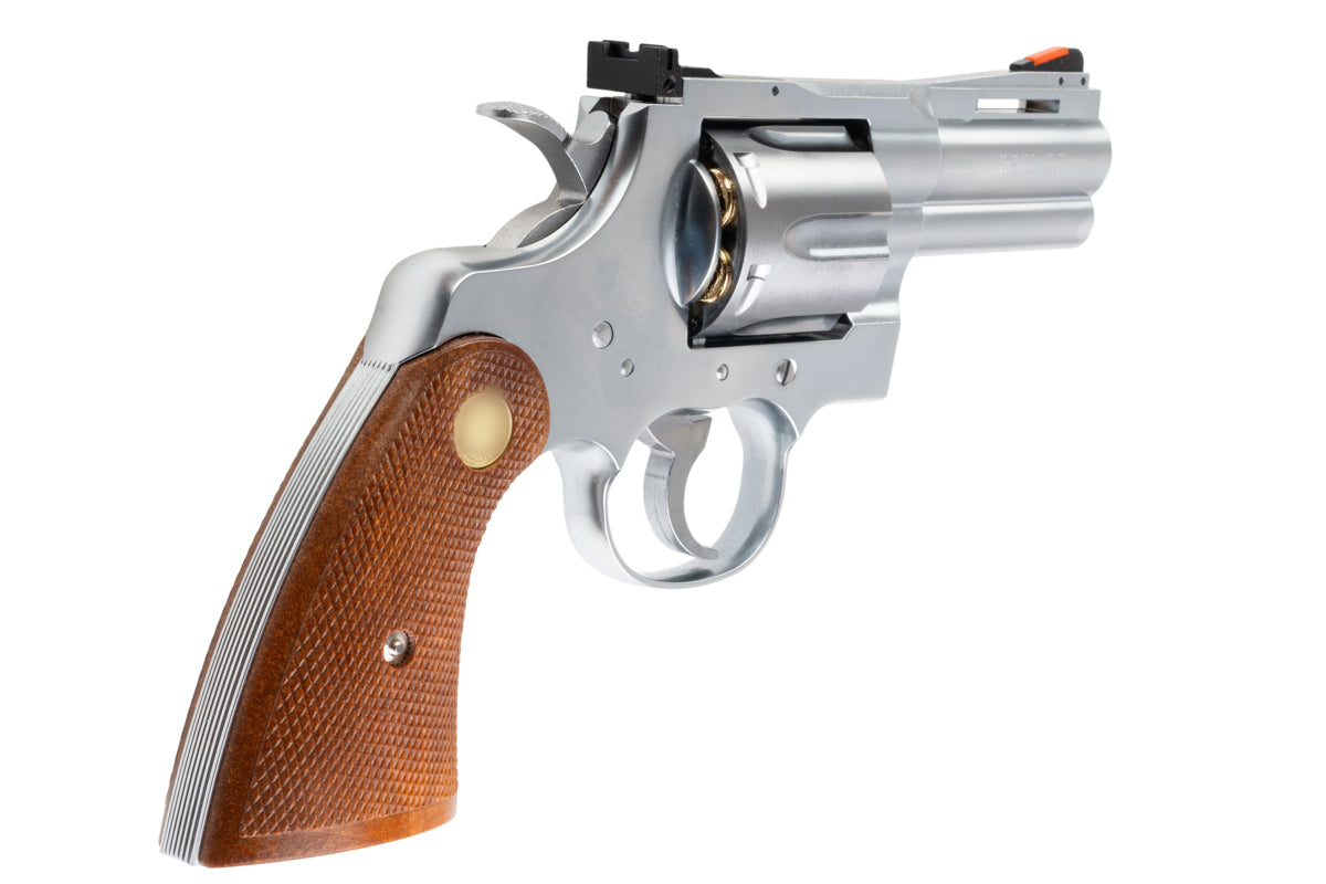 Tanaka Colt Python 3 inch R-model Stainless Gas Airsoft Revolver ...